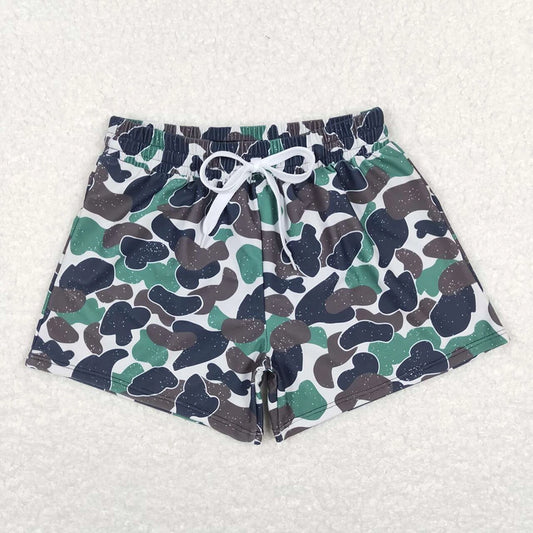 Summer Camo Swim Shorts