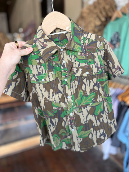 Cooper Performance Field Shirt Mossy Oak Greenleaf