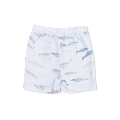 Little Whales Loungewear Short Set