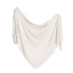 Knit Swaddle Blanket Coastal