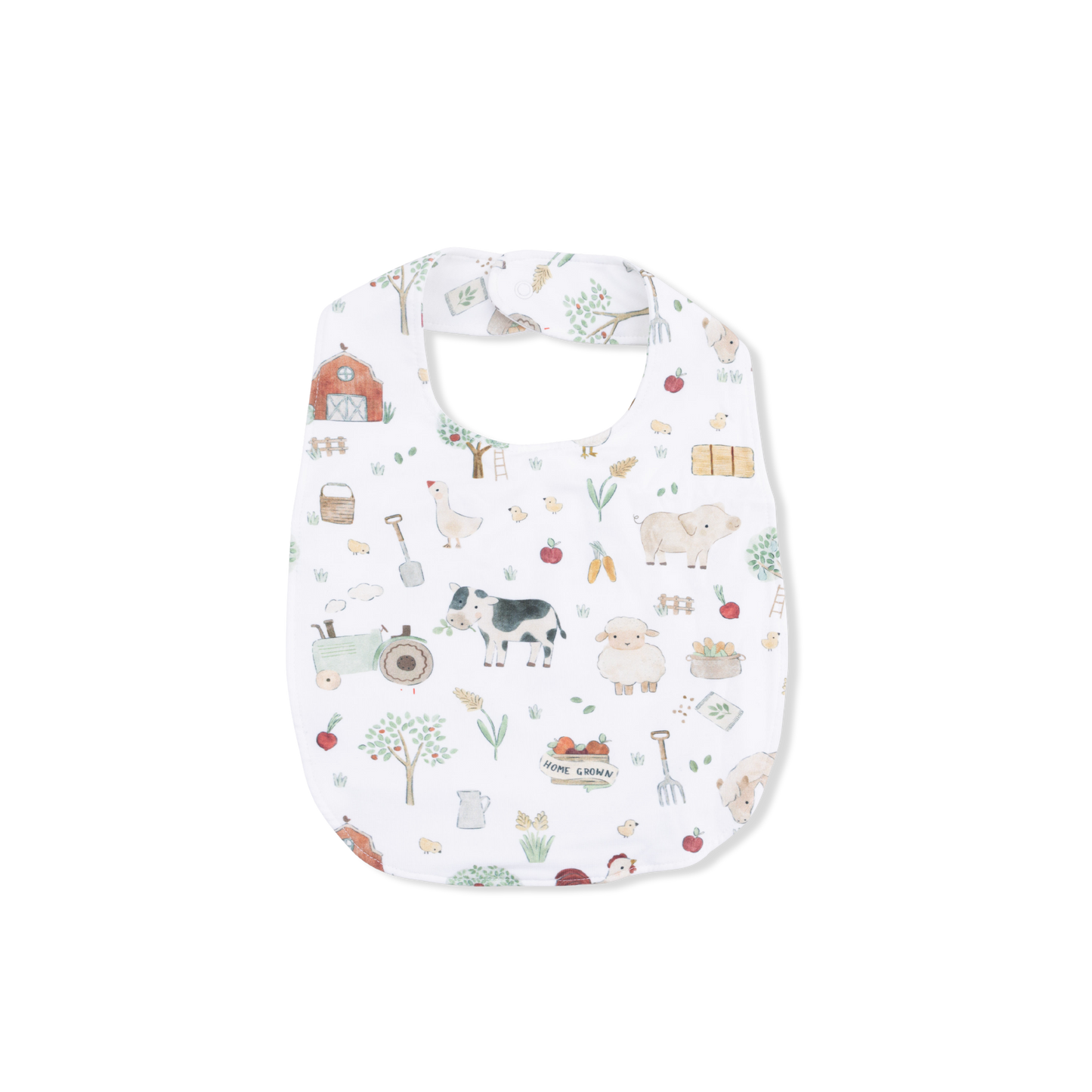 Cute Farm Animal Feeding Bib