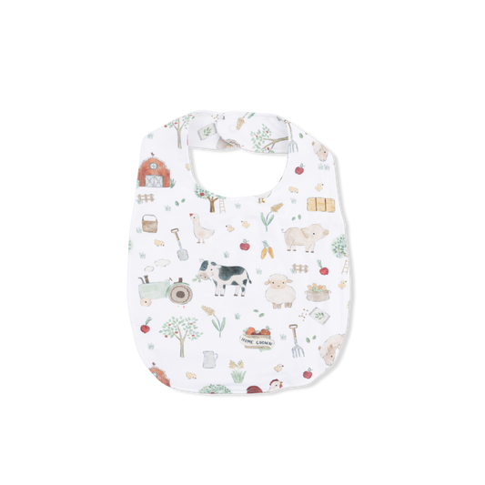 Cute Farm Animal Feeding Bib