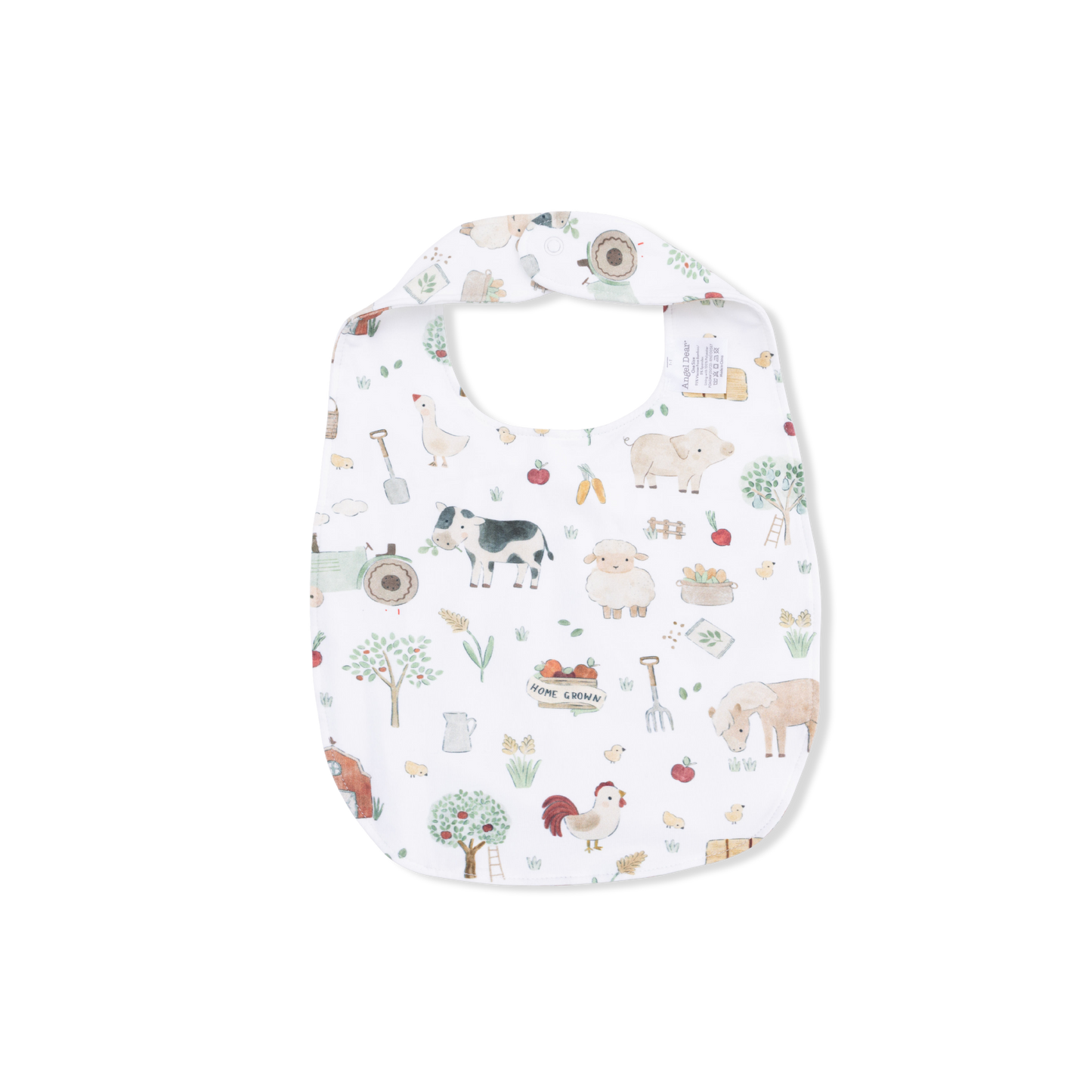 Cute Farm Animal Feeding Bib