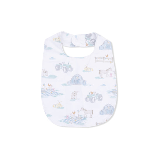Farm Animal Party Feeding Bib