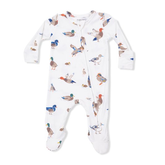 Ducks 2 Way Zipper Footie