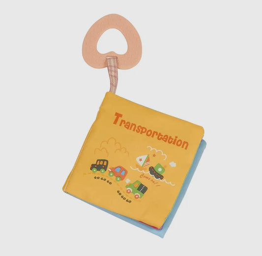 Transportation Crinkle Book with Teether