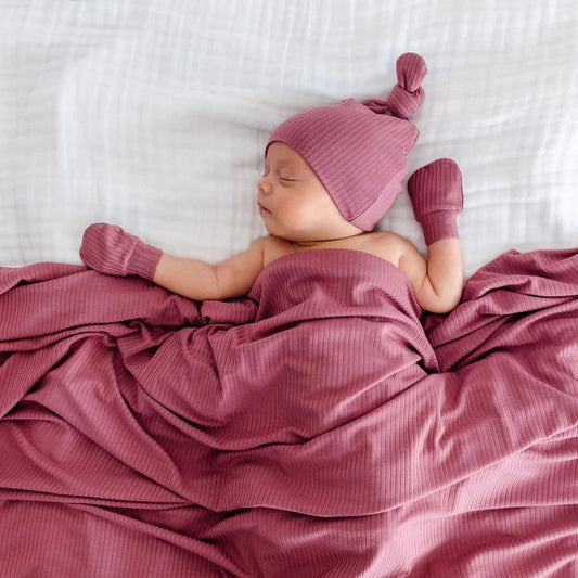 Marjorie Ribbed Knotted Hat