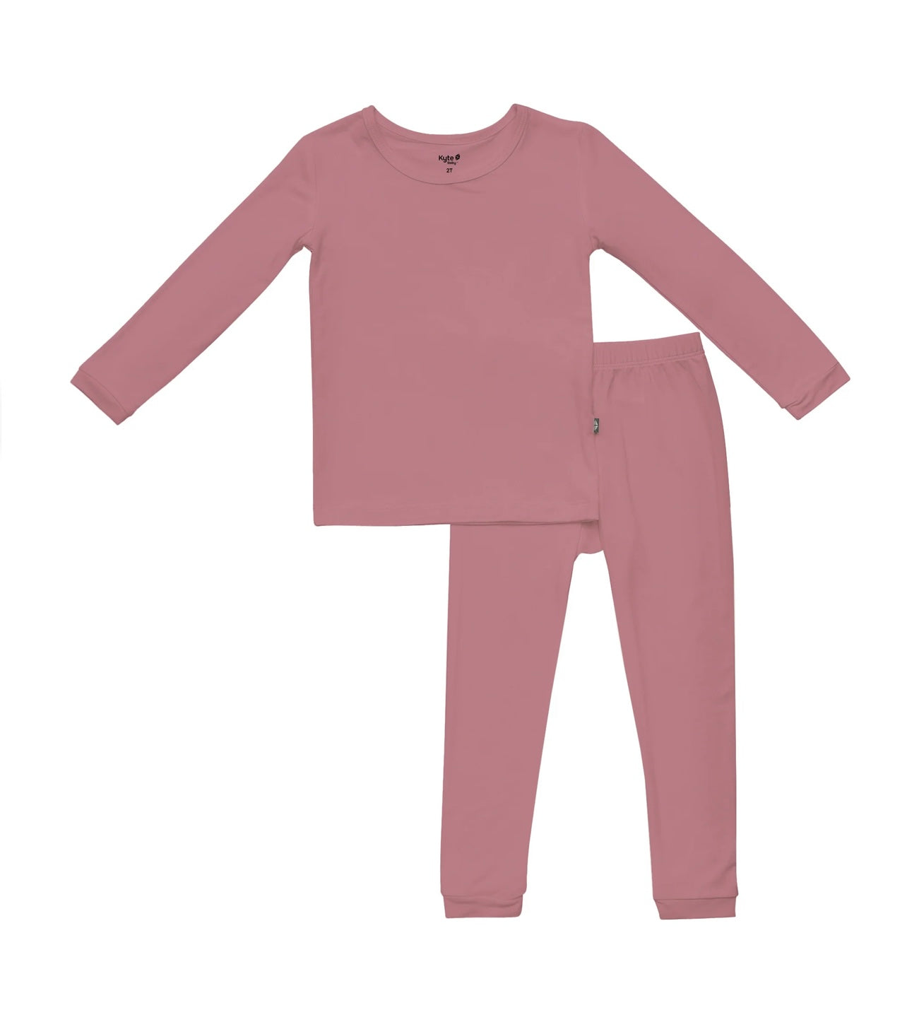Dusty Rose Toddler Pajamas