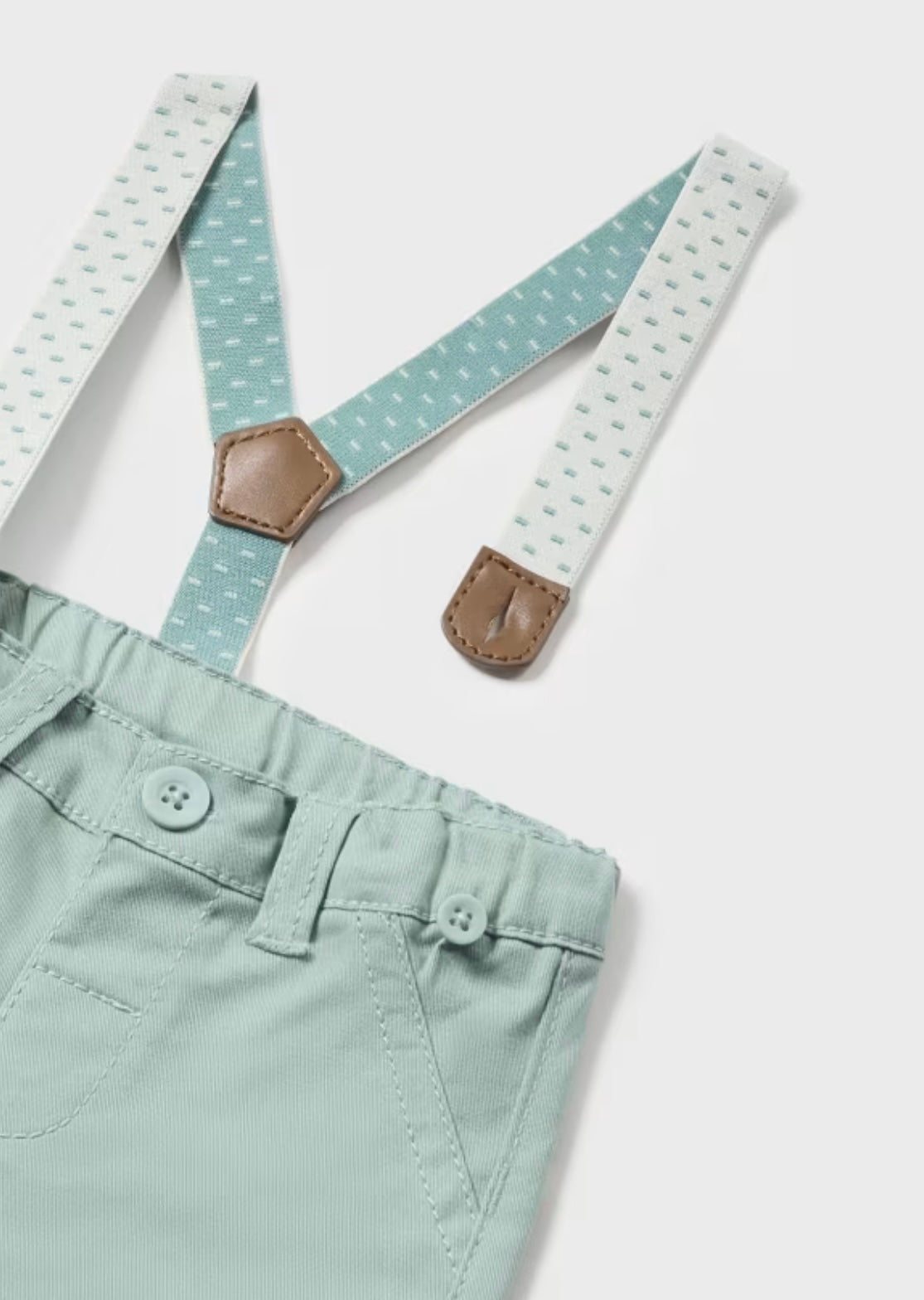 Dress Pant + Suspender Set
