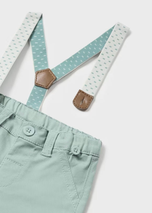 Dress Pant + Suspender Set