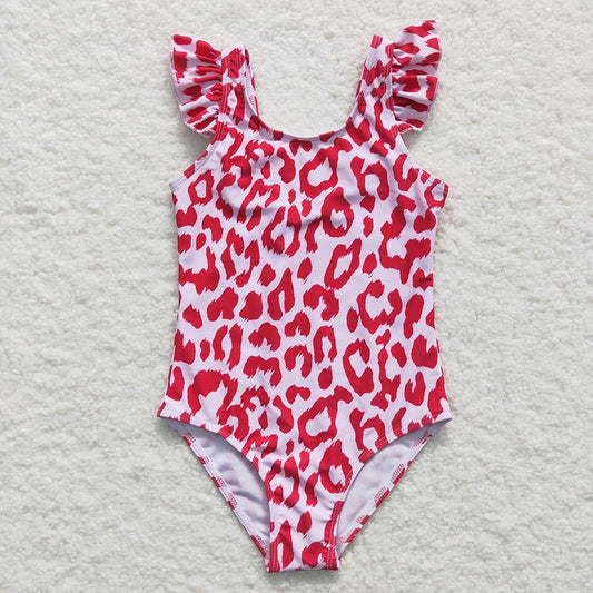 Hot Pink Leopard Swimsuit