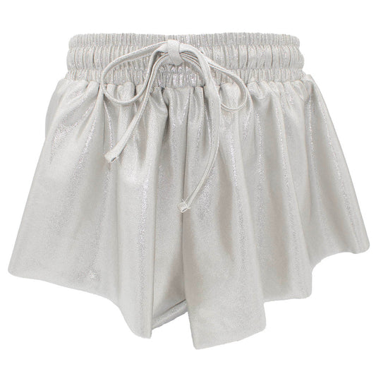 Shimmer Butterfly Short- Silver