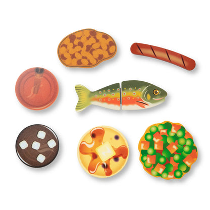 Let's Explore Wooden Camp Stove Play Set