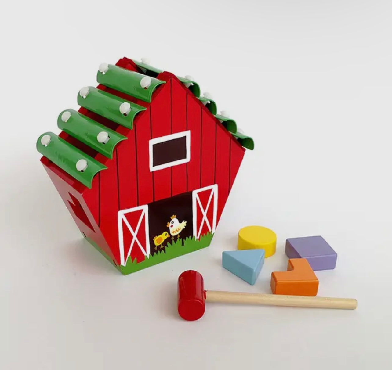 Wooden Farm Xylophone