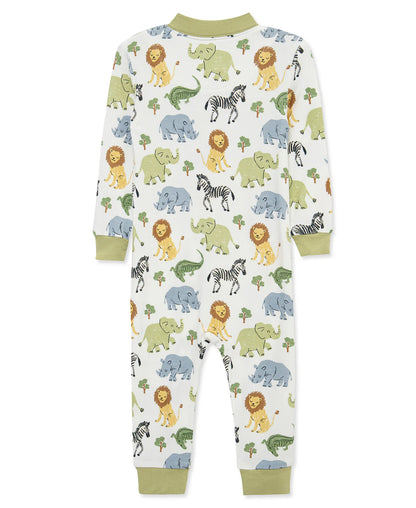Safari Zipper Romper