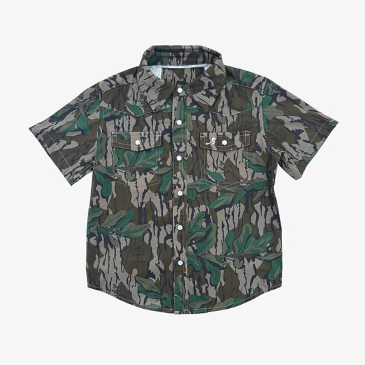 Cooper Performance Field Shirt Mossy Oak Greenleaf