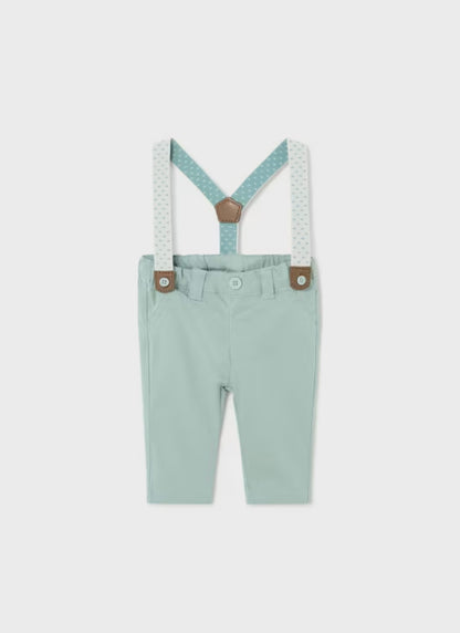 Dress Pant + Suspender Set