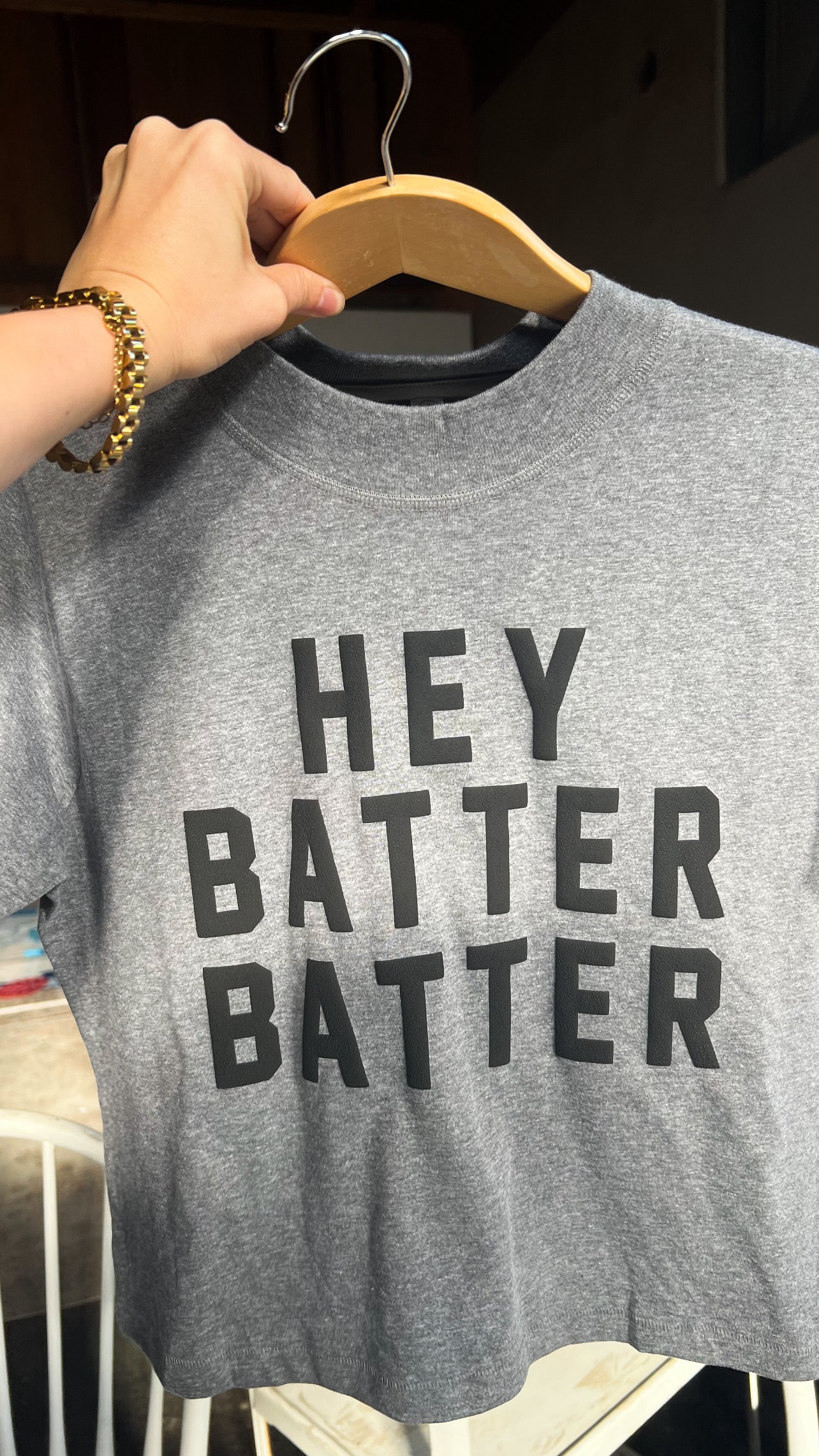 Hey batter batter shirt