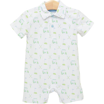 Caddy Club Polo Romper