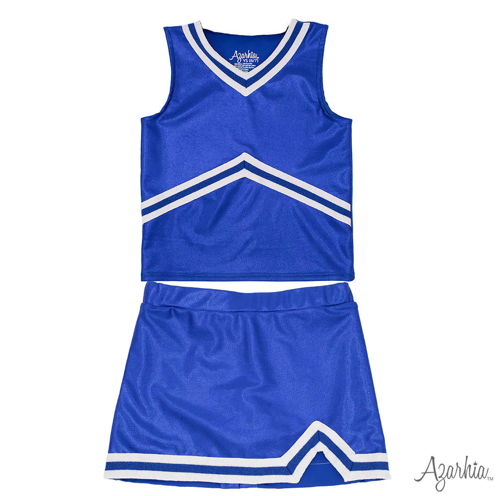 Shimmer Cheer Suit- Royal