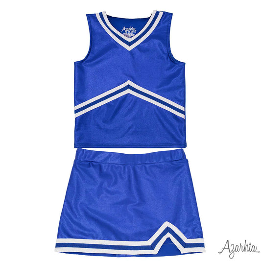 Shimmer Cheer Suit- Royal