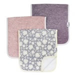 3 Pack Premium Burp Cloths Lacie