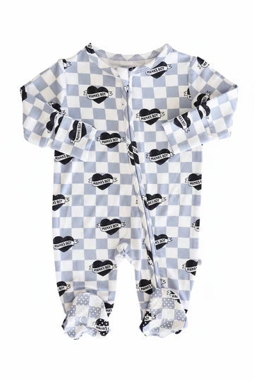 Mama's Boy Zipper Convertible Romper