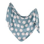 Knit Swaddle Blanket- Slugger