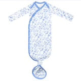 Bamboo Newborn Knotted Gown - Priscilla