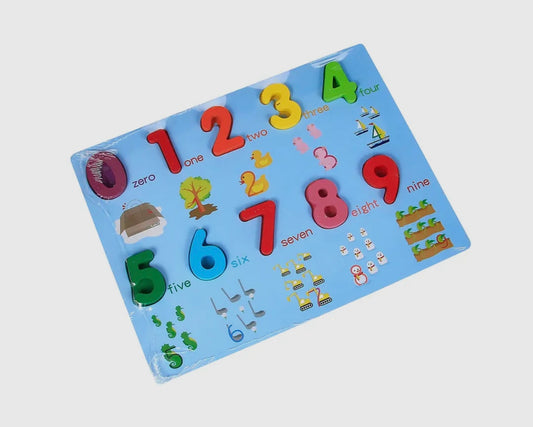 Numbers Wooden Puzzle