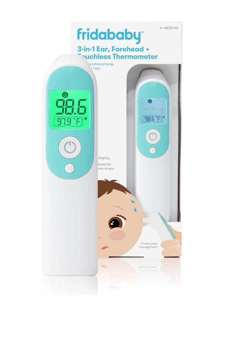 3-in-1 Ear Forehead + Touchless Infrared Thermometer