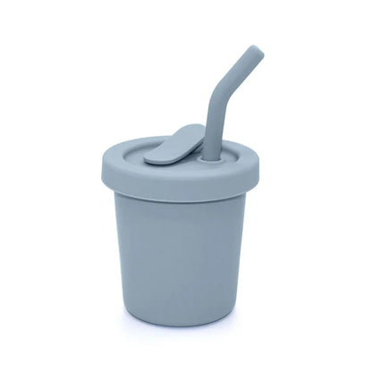 Silicone straw cup 6oz