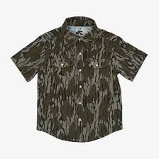 Performance Pearl Snap- Original Bottomland & Mallard Sky