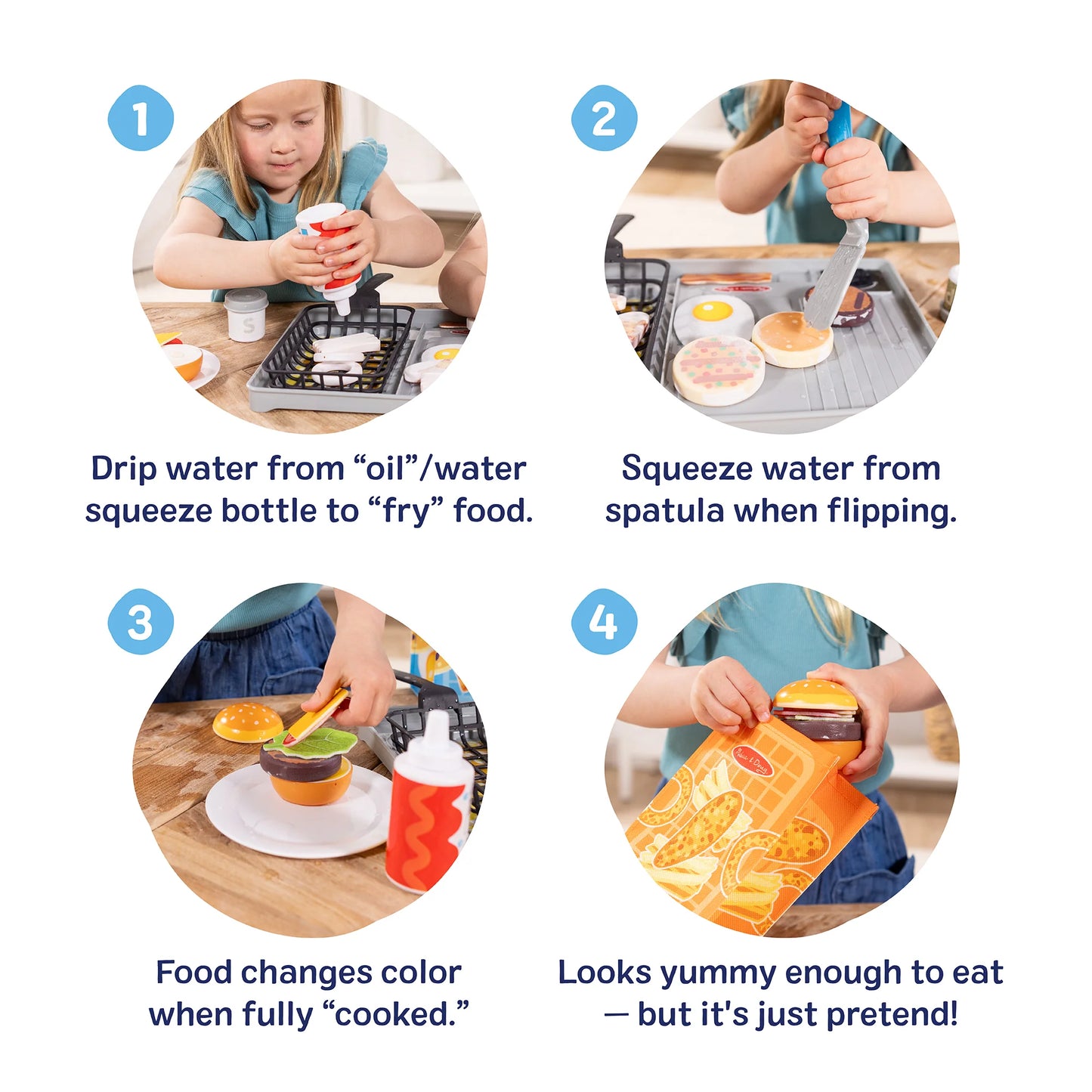 Flip & Fry Grill Play Set