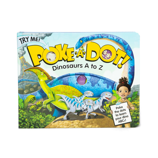 Poke-a-Dot Dinosaurs A to Z Board Book