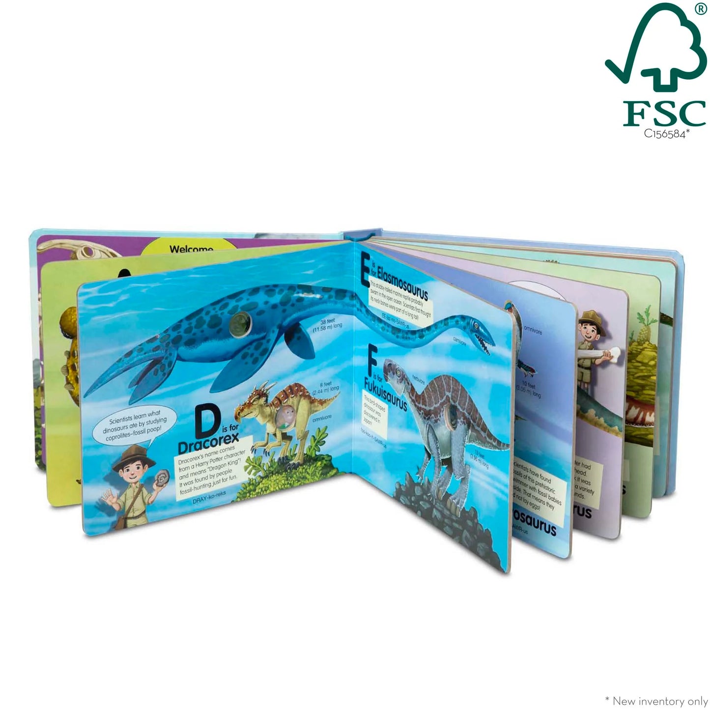 Poke-a-Dot Dinosaurs A to Z Board Book