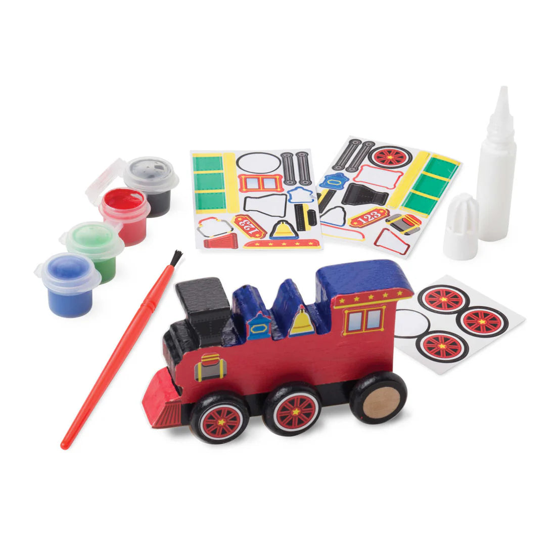 Created By Me! Train Wooden Craft Kit
