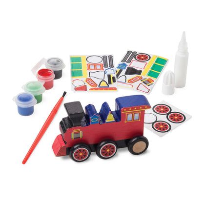 Created By Me! Train Wooden Craft Kit