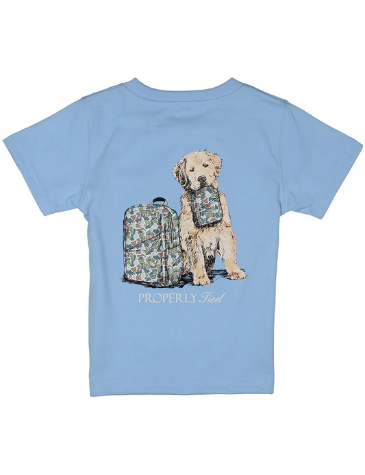 Boys Study Buddy SS Light Blue