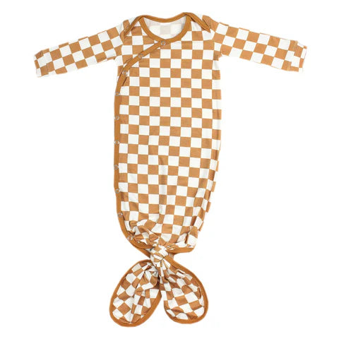 Newborn Knotted Gown Rad