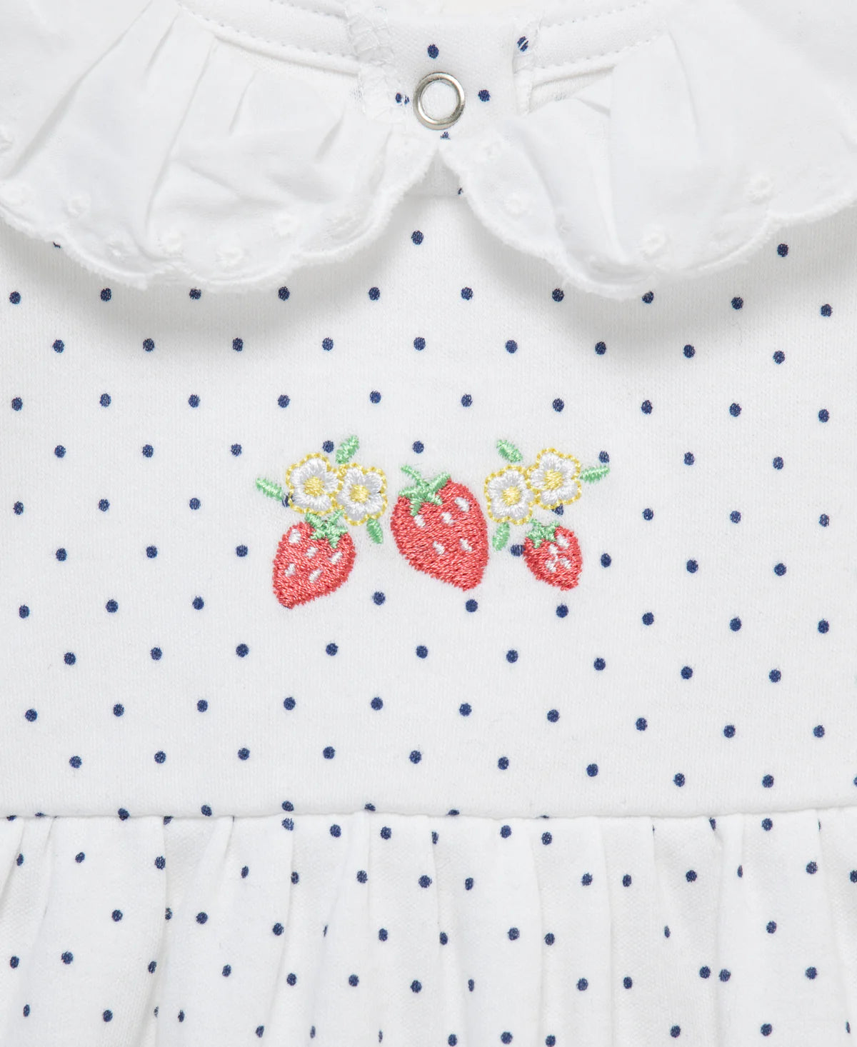 Strawberry Knit Bubble & Headband set