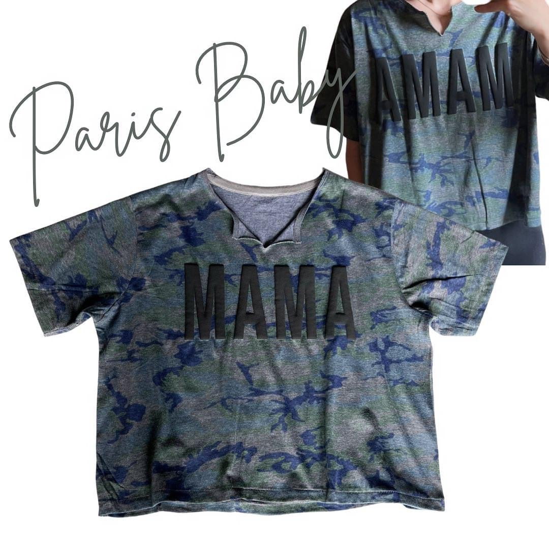 Camo MAMA Crop