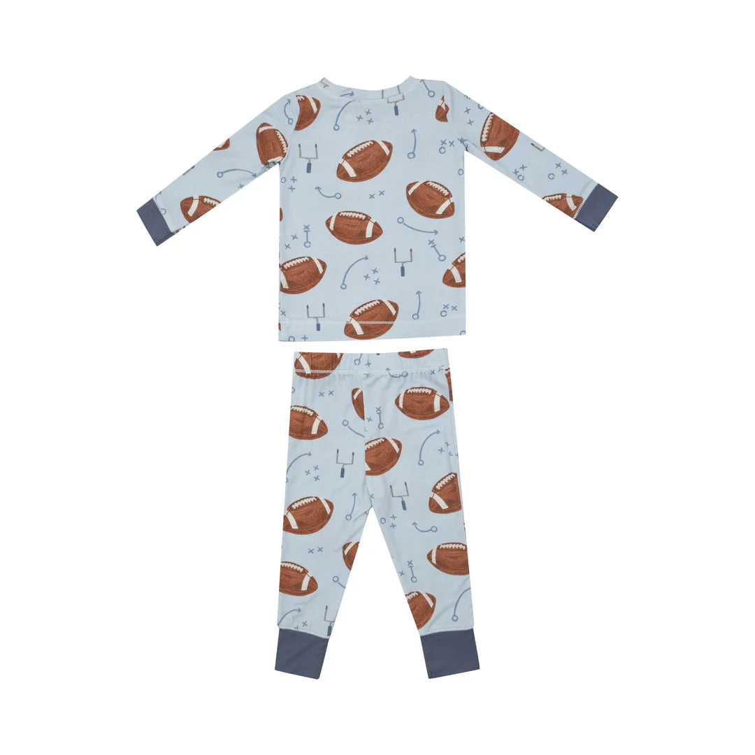 Blue Football 2 Piece Set