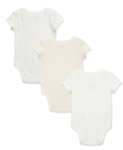 Gentle Bear Bodysuit Pack