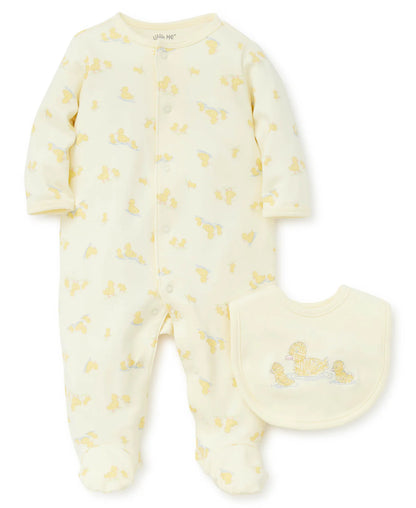 Little Ducks Footie and Bib Set