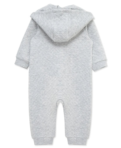 Gray Hooded Coverall