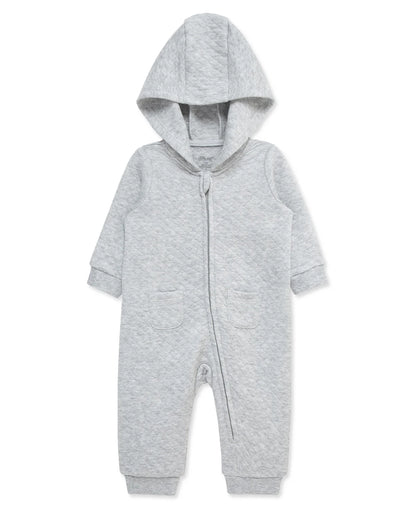 Gray Hooded Coverall