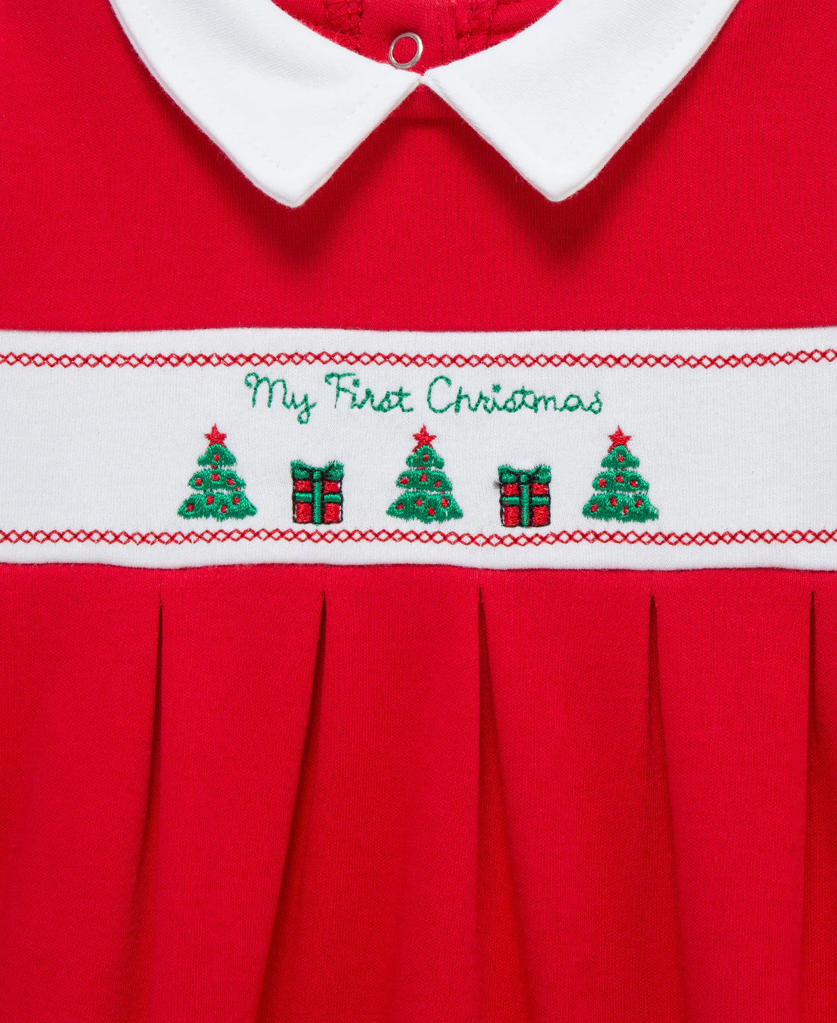 My First Christmas Romper