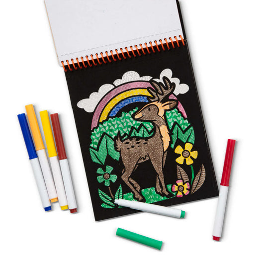 Magic Velvet Animal Scenes- On the Go Travel Activity