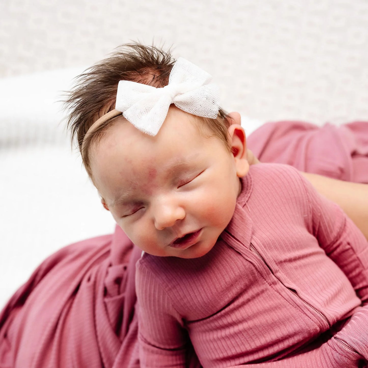 Marjorie Ribbed Zipper Footie